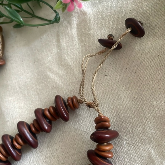 HANDMADE Seed Bead Set Chocker and bracelet - Picture 11 of 14